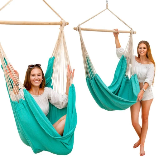 XXL Hängesessel Für 2 Personen Bis 150kg Hängestuhl 185x130cm In Andere – Bild 3