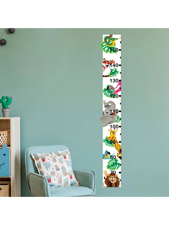 Ambiance Wandtattoo-Messlatte "Funny African Animals" 3 Ambiance Wandtattoo-Messlatte "Funny African Animals"