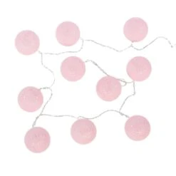 Lichterkette In Rosa