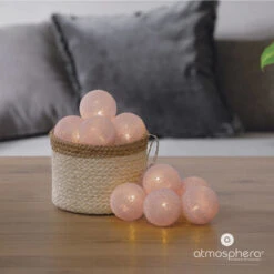 Lichterkette In Rosa -Heimdekoration Verkäufe atmosphera createur dinterieur lichterkette in rosa 4