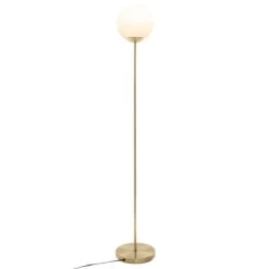 Stehlampe In Gold