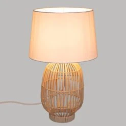 Tischlampe In Beige -Heimdekoration Verkäufe atmosphera createur dinterieur tischlampe in beige 2