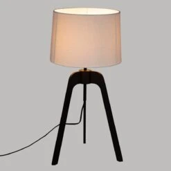 Tischlampe In Weiß -Heimdekoration Verkäufe atmosphera createur dinterieur tischlampe in weiss 3