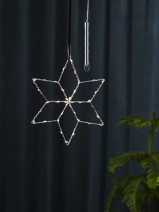 LED-Dekohänger "Lolly" In Silber - (B)28 X (H)28 Cm – Bild 2