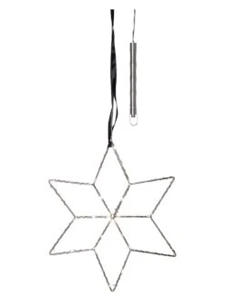 LED-Dekohänger "Lolly" In Silber - (B)28 X (H)28 Cm