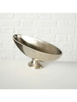 2er-Set: Dekoschalen "Kinky" In Silber -Heimdekoration Verkäufe boltze 2er set dekoschalen kinky in silber 3