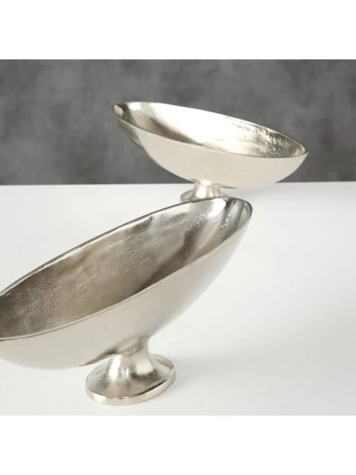 2er-Set: Dekoschalen "Kinky" In Silber – Bild 5