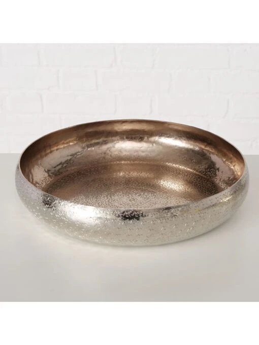 2er-Set: Dekoschalen "Laccia" In Silber – Bild 2