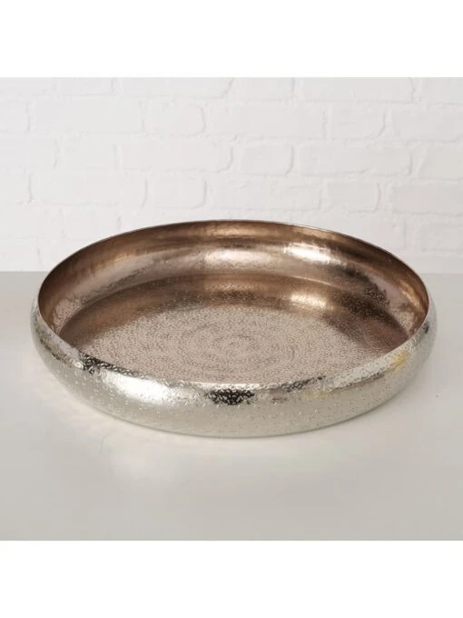2er-Set: Dekoschalen "Laccia" In Silber – Bild 3