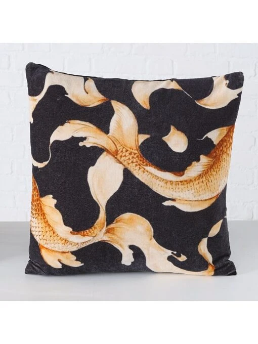 2er-Set: Kissen "Koi" In Orange - (L)45 X (B)45 Cm – Bild 2