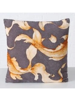 2er-Set: Kissen "Koi" In Orange - (L)45 X (B)45 Cm -Heimdekoration Verkäufe boltze 2er set kissen koi in orange l 45 x b 45 cm 2
