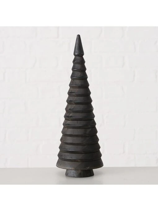 3er-Set: Dekoaufsteller "Abiola" In Schwarz - (H)24 Cm – Bild 4