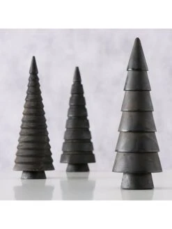 3er-Set: Dekoaufsteller "Abiola" In Schwarz - (H)24 Cm -Heimdekoration Verkäufe boltze 3er set dekoaufsteller abiola in schwarz h 24 cm 5