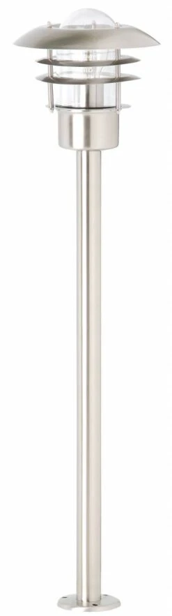 BRILLIANT Außenstandleuchte Terrence ⌀ 22 Cm In Edelstahl
