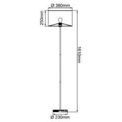 BRILLIANT Standleuchte, 1-flammig Romm ⌀ 38 Cm In Holz Hell/schwarz 13 BRILLIANT Standleuchte, 1-flammig Romm ⌀ 38 Cm In Holz Hell/schwarz -Heimdekoration Verkäufe brilliant standleuchte 1 flammig romm 38 cm in holz hell schwarz 5