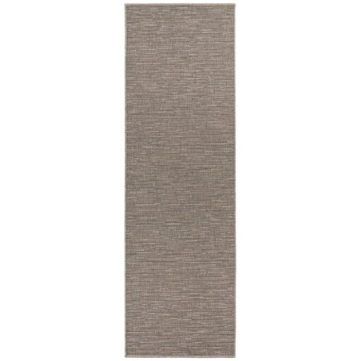 Flachgewebe Läufer Nature 400 Creme Bunt