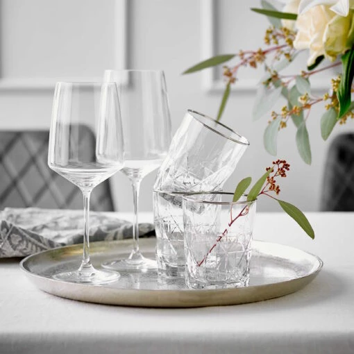 Deko-Teller Ø27cm BANQUET In Silber – Bild 2