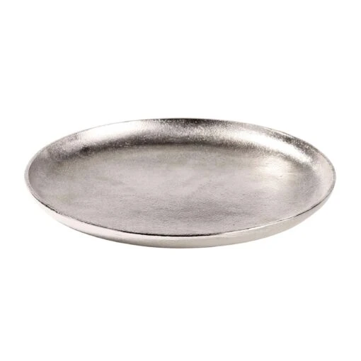 Deko-Teller Ø34cm BANQUET In Silber – Bild 3