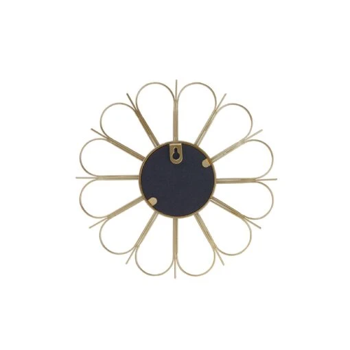 Spiegel Blume Ø26cm FIORE In Gold – Bild 3