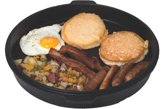 Camp Chef Feuertopf Gusseisen DELUXE 12" In Schwarz 4 Camp Chef Feuertopf Gusseisen DELUXE 12" In Schwarz – Bild 2