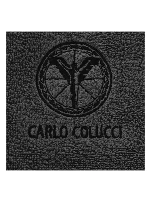 CARLO COLUCCI 4er-Set: Handtücher "Sandro" In Anthrazit – Bild 3