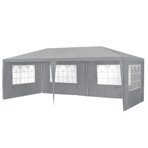 Pavillon Wedau In Grau (L)600cm (B)300cm (H)255cm – Bild 2