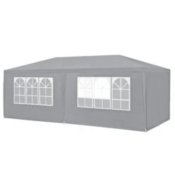 Pavillon Wedau In Grau (L)600cm (B)300cm (H)255cm -Heimdekoration Verkäufe casa pro pavillon wedau in grau l 600cm b 300cm h 255cm 2