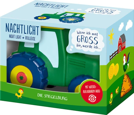 3D-Nachtlicht Wenn Ich Mal Groß Bin Traktor – Bild 2