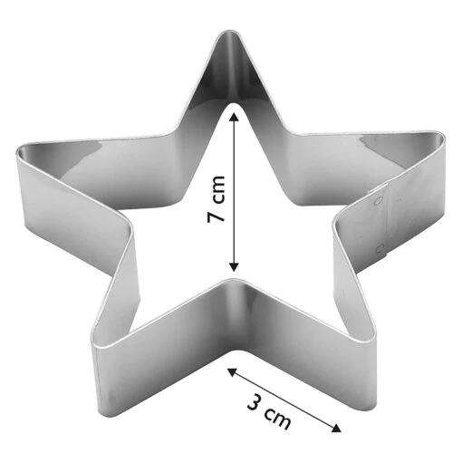 4 Er-Set Servietennring Im Stern-Design In Silber – Bild 2