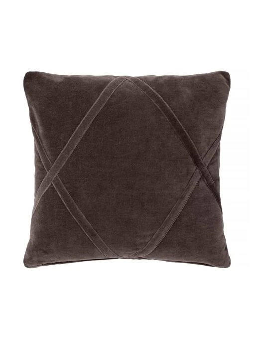 Kissenhülle In Braun/ Bunt - (L)50 X (B)50 Cm