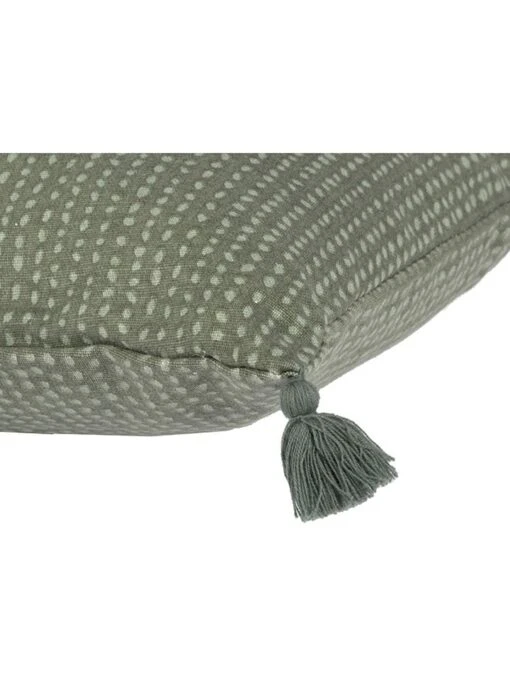 Kissenhülle "Dots" In Khaki - (L)50 X (B)30 Cm – Bild 3