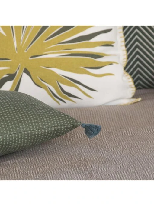 Kissenhülle "Dots" In Khaki - (L)50 X (B)30 Cm – Bild 8