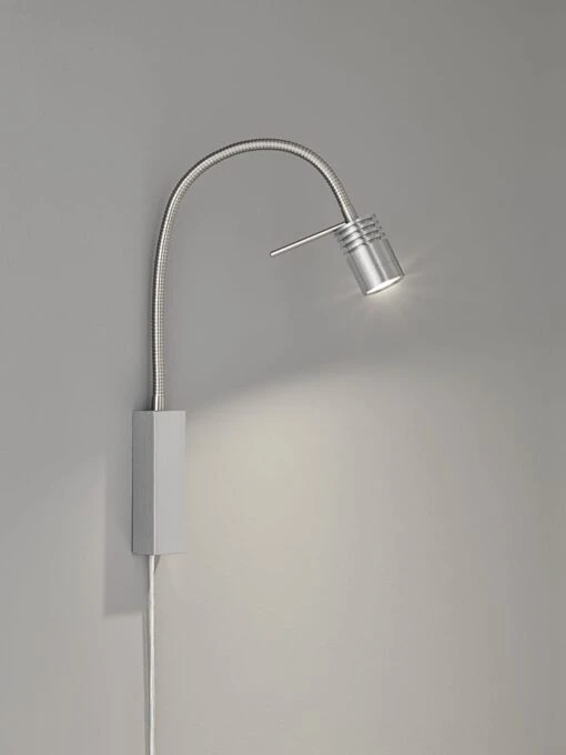 LED-Wandleuchte "River" In Nickel - (B)4 X (H)40 Cm – Bild 2