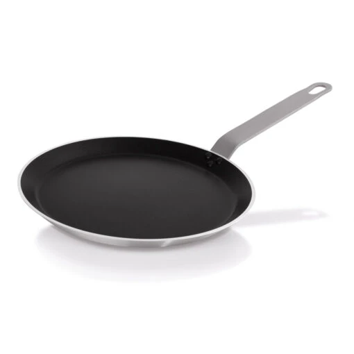 Crepepfanne Mit Teilverteiler In Scharz - D: 29cm – Bild 2