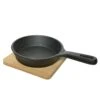 Servierpfanne Gußeisen Mit Bambusbrett, In Schwarz - D: 12,5cm 2 Servierpfanne Gußeisen Mit Bambusbrett, In Schwarz - D: 12,5cm -Heimdekoration Verkäufe gaumenkick servierpfanne gusseisen mit bambusbrett in schwarz d 12 5cm