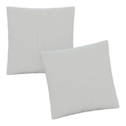 2er Set Jersey Kissenhüllen JESBERG In Farbe Silber
