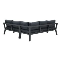 Lounge Sitzgruppe Set COLORADO In Farbe Gestell Schwarz / Polster Schwarz -Heimdekoration Verkäufe gmd living lounge sitzgruppe set colorado in farbe gestell schwarz polster schwarz 2