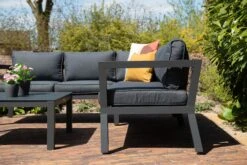 Lounge Sitzgruppe Set COLORADO In Farbe Gestell Schwarz / Polster Schwarz -Heimdekoration Verkäufe gmd living lounge sitzgruppe set colorado in farbe gestell schwarz polster schwarz 4