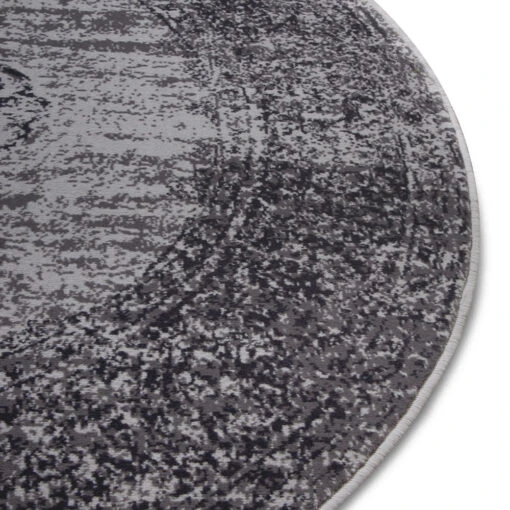 Kurzflor Teppich Méridional Grau – Bild 4