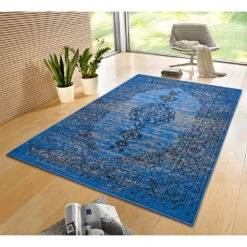 Kurzflor Teppich Méridional Jeansblau -Heimdekoration Verkäufe hanse home kurzflor teppich meridional jeansblau 5