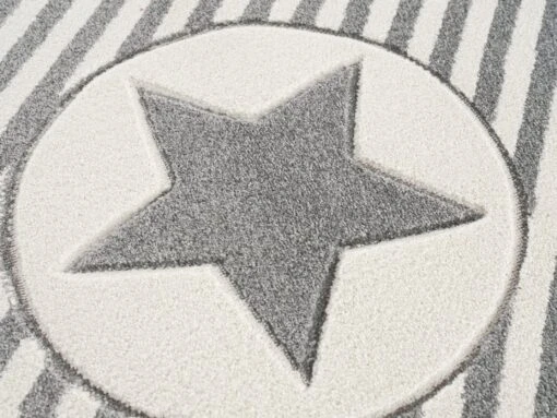 Kinderteppich DECOSTAR Silbergrau/weiss – Bild 2