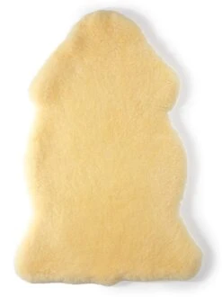 Baby Lammfell In Natur - (L) 90-100 Cm