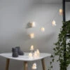 LED Lichterkette Einhorn In Weiß -Heimdekoration Verkäufe hollyhopper led lichterkette einhorn in weiss