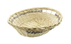 Spar-Set 2x Schale "Papierschnurgeflecht", 46 X 39 X 11 Cm In Bunt