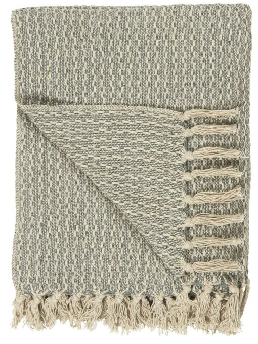 Plaid Blau Creme