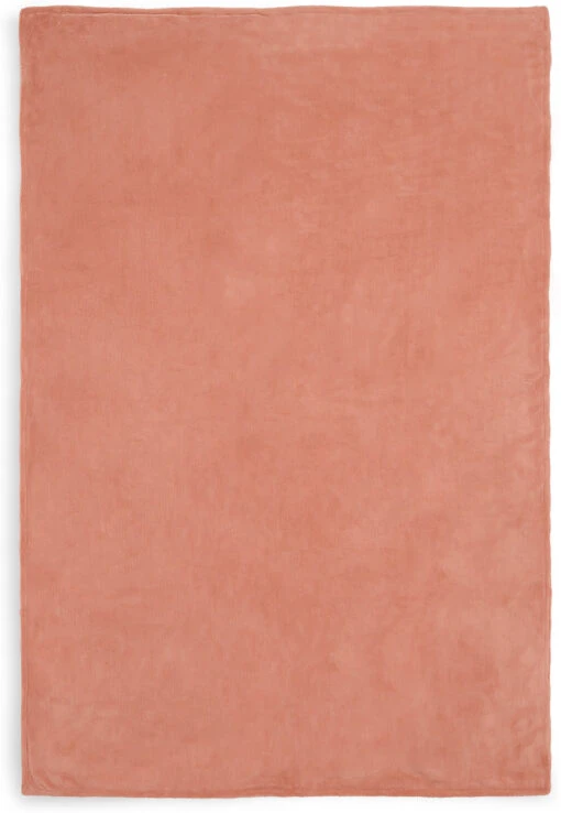 Jollein Decke 75 X 100 Cm Spring Knit Rosewood/coral Fleece – Bild 3
