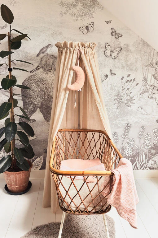 Jollein Decke Jersey, 75 X 100 Cm, Snake Pale Pink – Bild 2