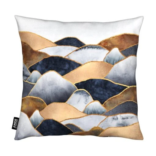 Kissen "Hills" In Braun & Grau – Bild 2