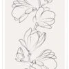 Poster "Botanic" In Cremeweiß -Heimdekoration Verkäufe juniqe poster botanic in cremeweiss
