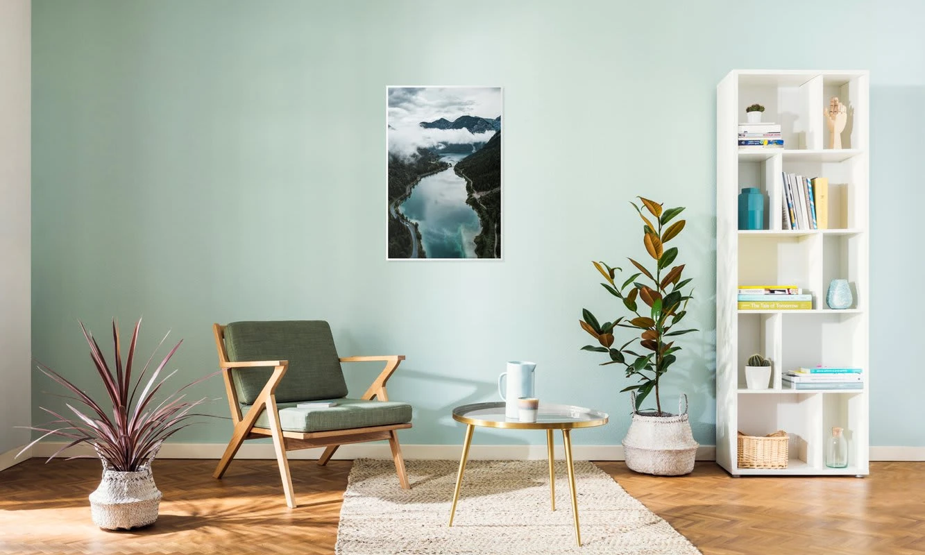 Poster "Nordic Chill @Szabo Ervin-Edward" In Blau & Grün 5 Poster "Nordic Chill @Szabo Ervin-Edward" In Blau & Grün – Bild 3